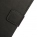 LG G Flex 2 - Genuine Leather Flip Stand Protective Phone Cover Case Wallet - Black